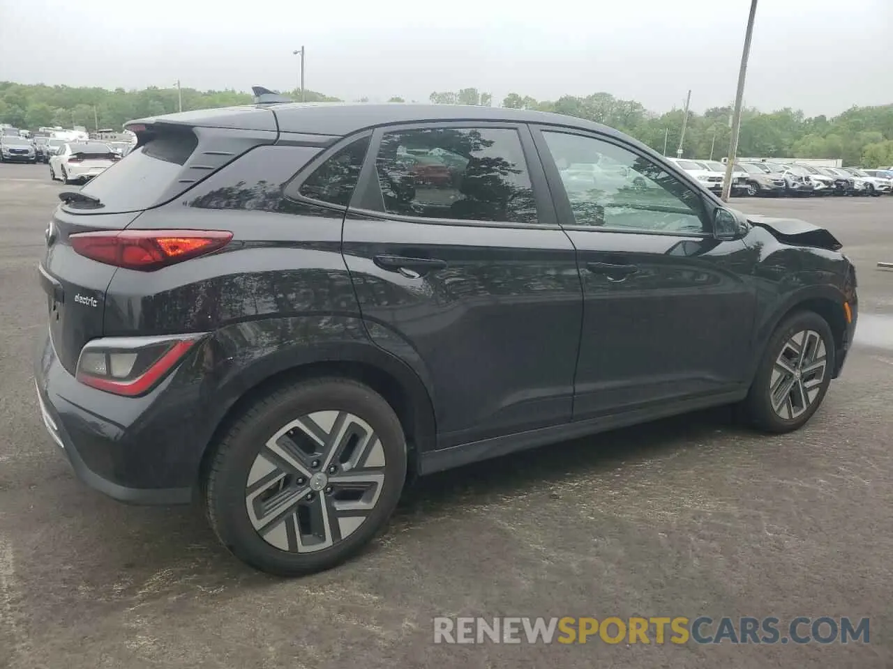 3 fotografías del automóvil dañado KM8K23AG1PU187215 HYUNDAI KONA 2023