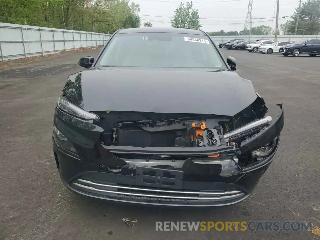 5 fotografías del automóvil dañado KM8K23AG1PU187215 HYUNDAI KONA 2023