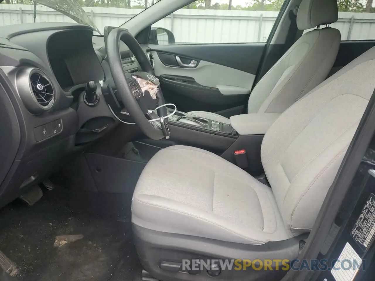 7 fotografías del automóvil dañado KM8K23AG1PU187215 HYUNDAI KONA 2023