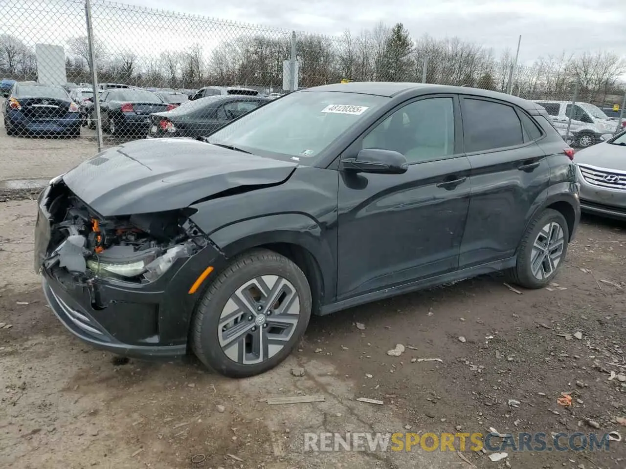 1 fotografías del automóvil dañado KM8K23AG2PU190592 HYUNDAI KONA 2023