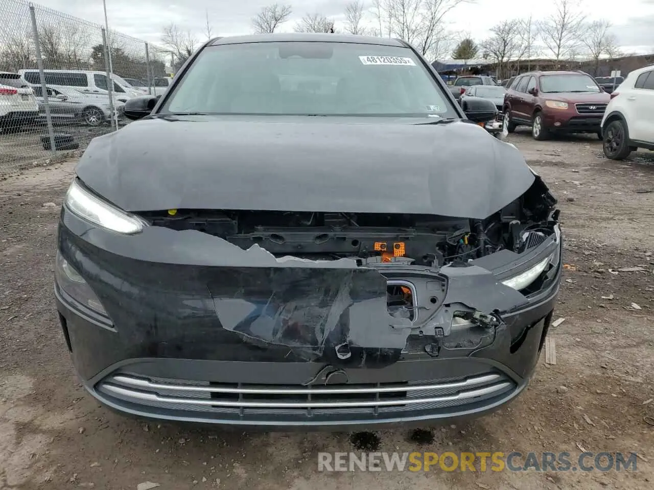 5 fotografías del automóvil dañado KM8K23AG2PU190592 HYUNDAI KONA 2023