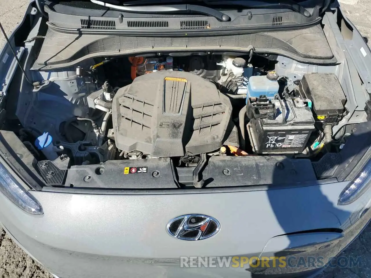 11 fotografías del automóvil dañado KM8K23AG3PU183909 HYUNDAI KONA 2023