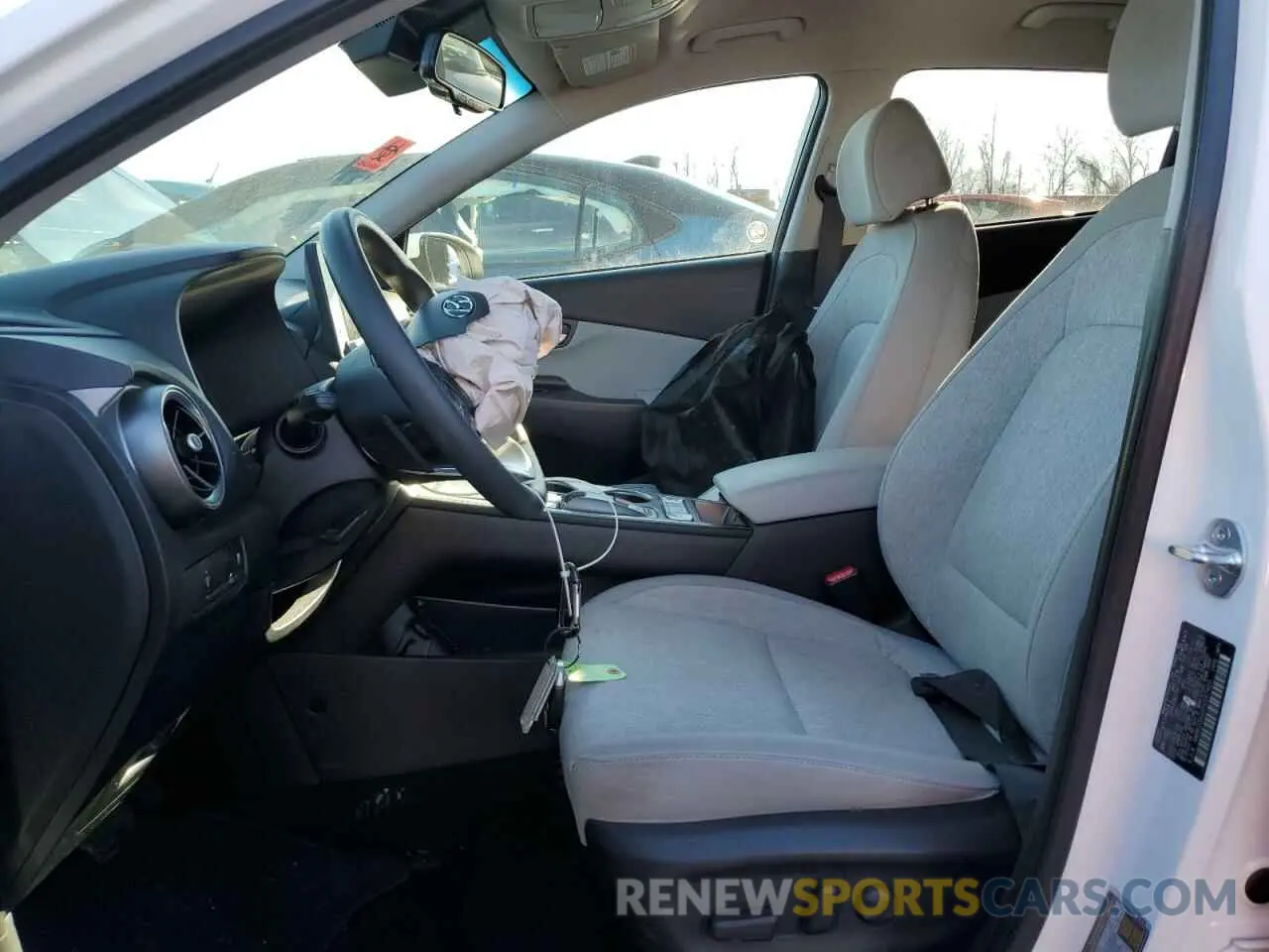 7 fotografías del automóvil dañado KM8K23AG3PU187460 HYUNDAI KONA 2023