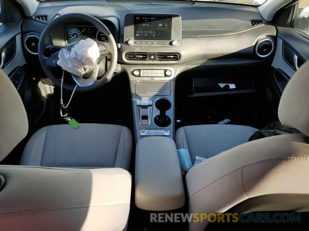 8 fotografías del automóvil dañado KM8K23AG3PU187460 HYUNDAI KONA 2023