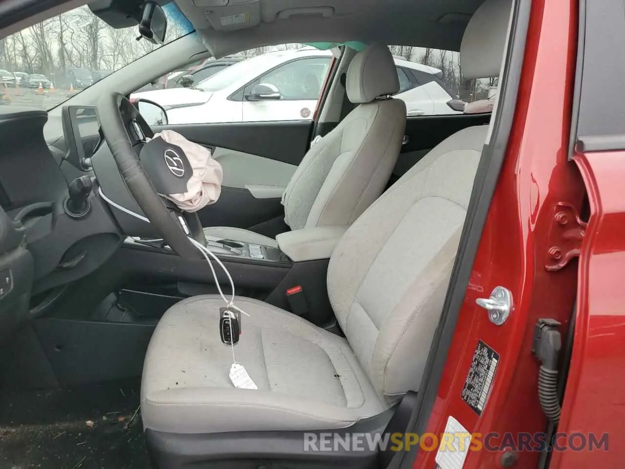 7 fotografías del automóvil dañado KM8K23AG6PU187615 HYUNDAI KONA 2023