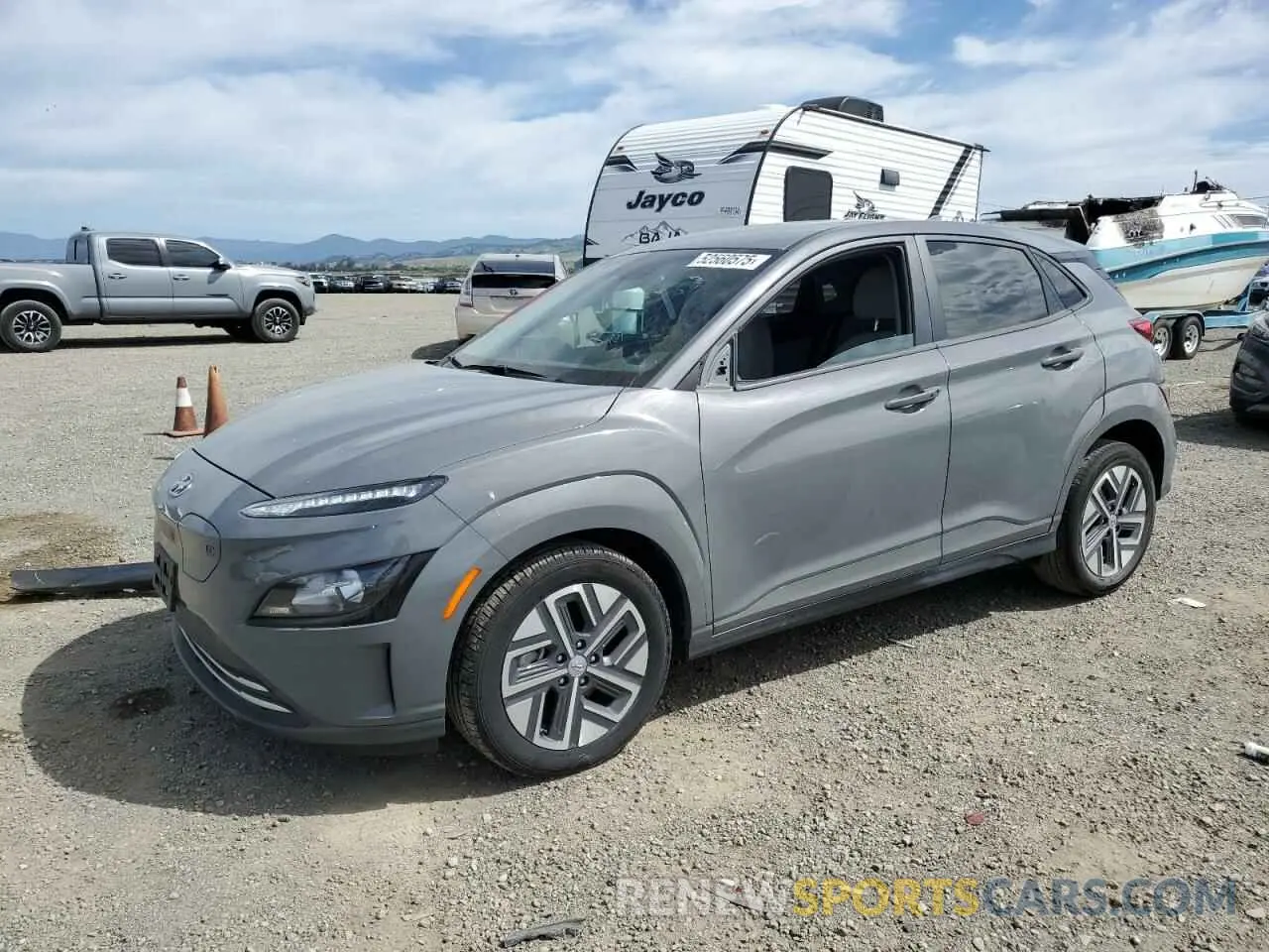 1 fotografías del automóvil dañado KM8K23AG8PU178737 HYUNDAI KONA 2023