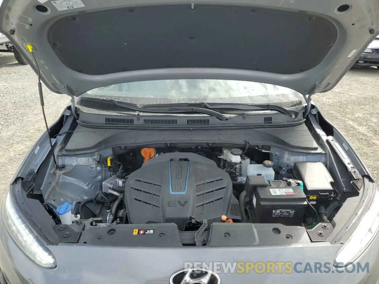 12 fotografías del automóvil dañado KM8K23AG8PU178737 HYUNDAI KONA 2023