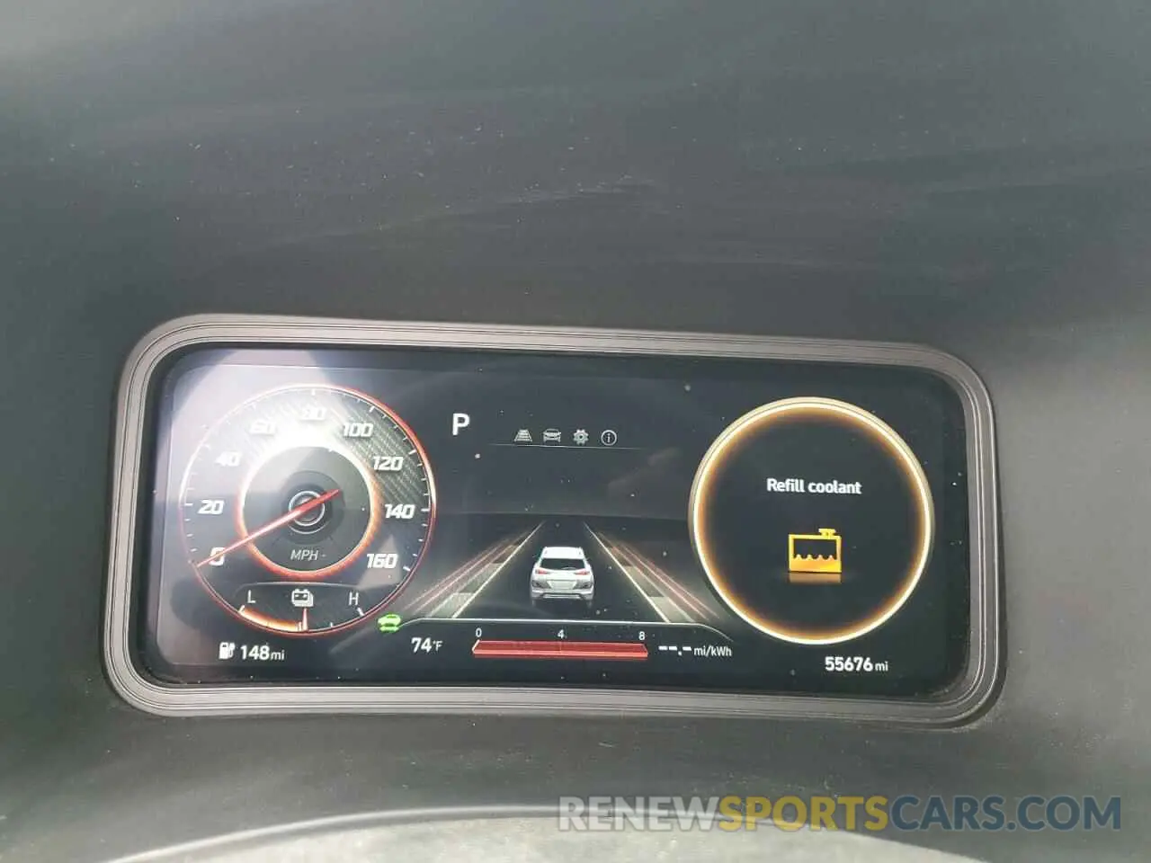 9 fotografías del automóvil dañado KM8K23AG9PU184403 HYUNDAI KONA 2023