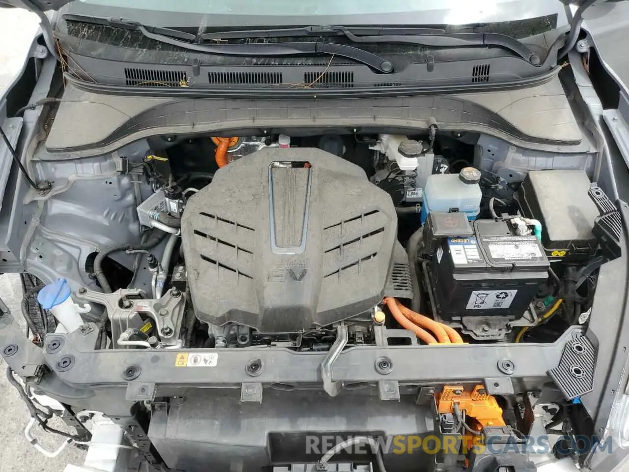 12 fotografías del automóvil dañado KM8K23AGXPU183664 HYUNDAI KONA 2023