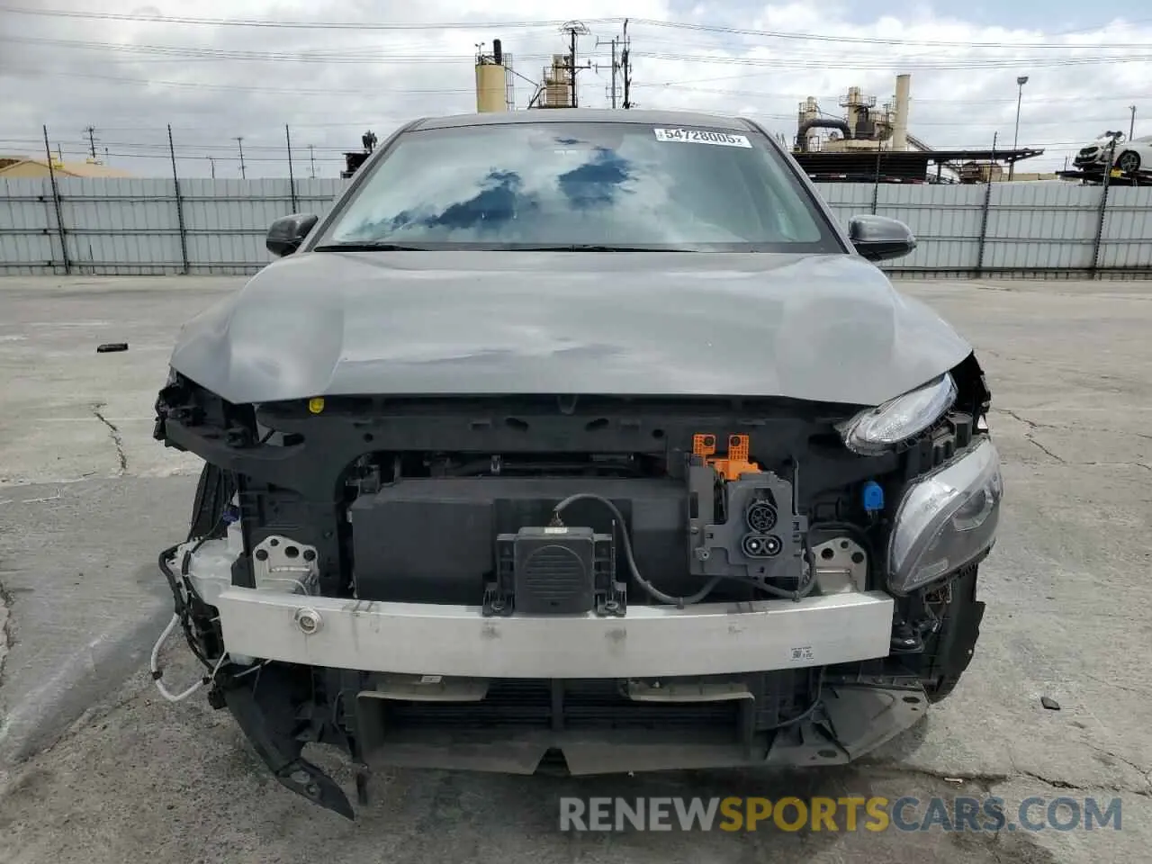 5 fotografías del automóvil dañado KM8K23AGXPU183664 HYUNDAI KONA 2023