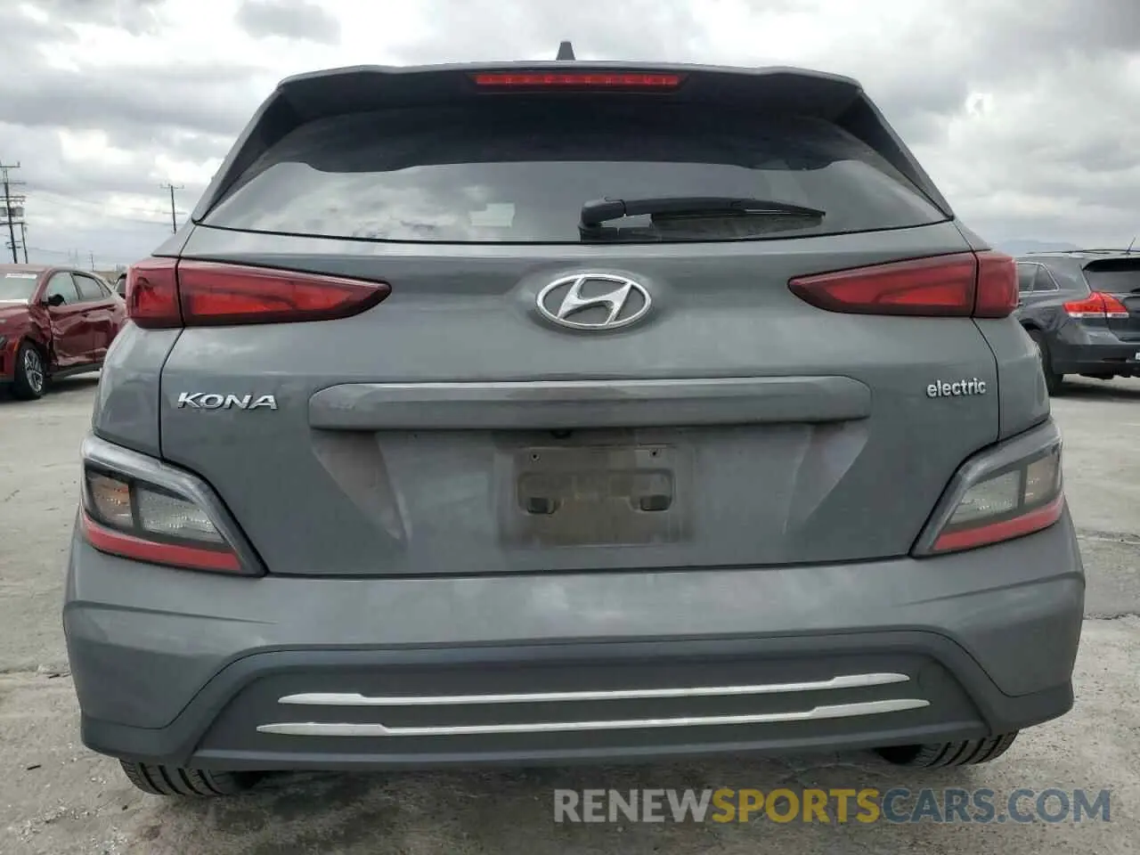6 fotografías del automóvil dañado KM8K23AGXPU183664 HYUNDAI KONA 2023