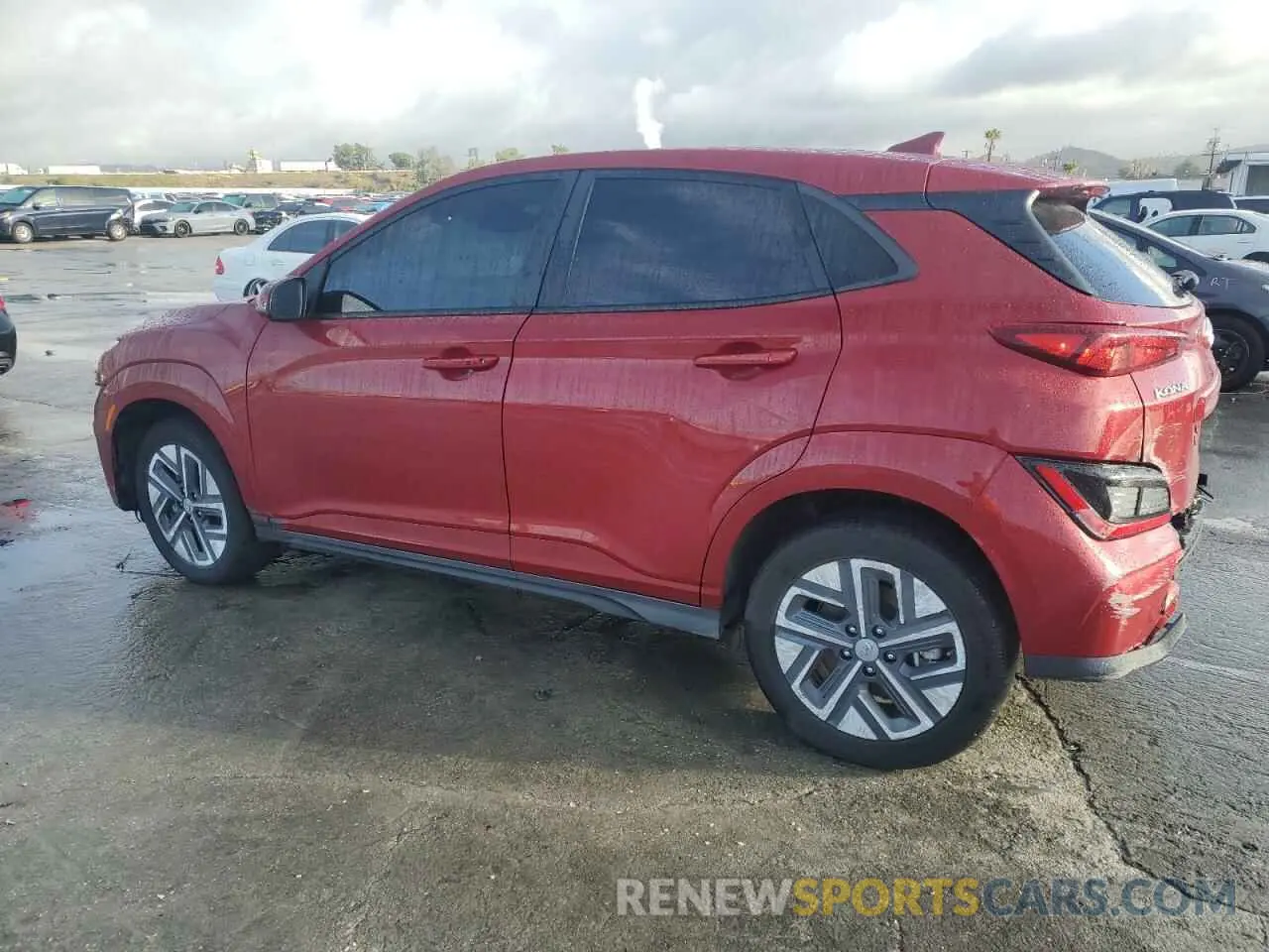2 fotografías del automóvil dañado KM8K23AGXPU184362 HYUNDAI KONA 2023