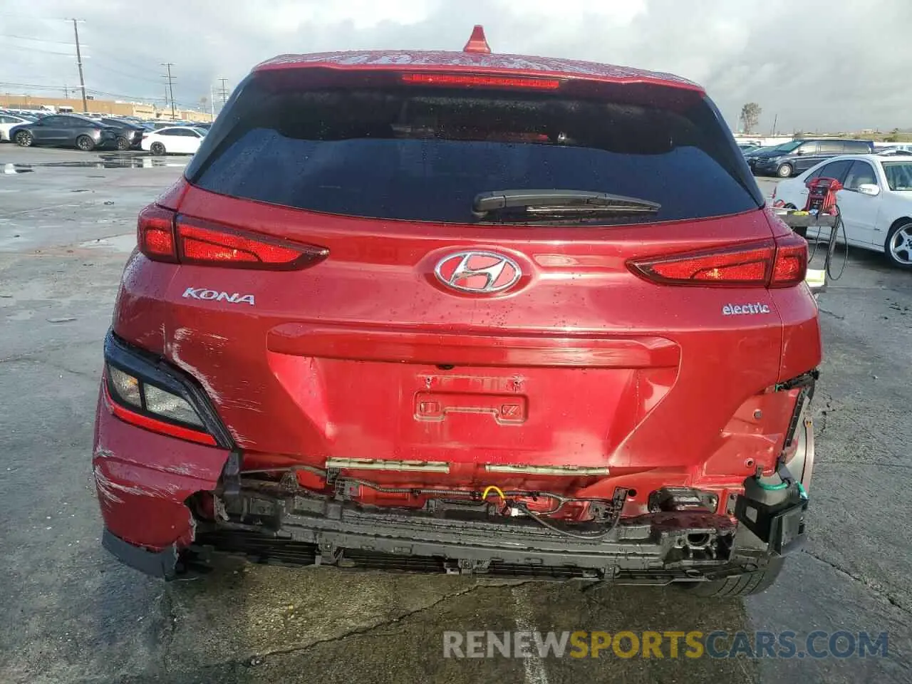 6 fotografías del automóvil dañado KM8K23AGXPU184362 HYUNDAI KONA 2023