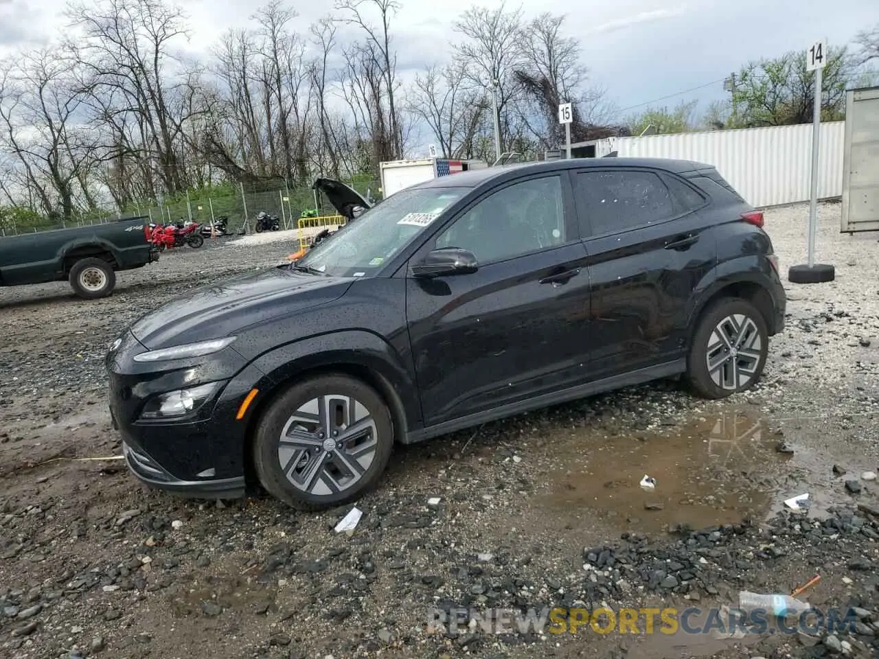 1 fotografías del automóvil dañado KM8K23AGXPU191490 HYUNDAI KONA 2023