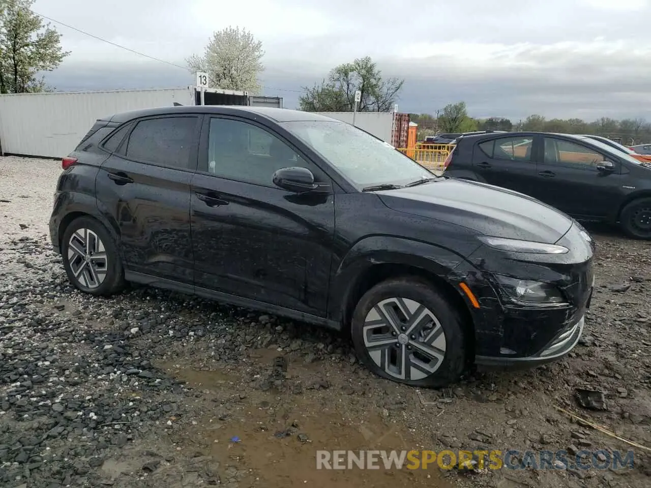 4 fotografías del automóvil dañado KM8K23AGXPU191490 HYUNDAI KONA 2023