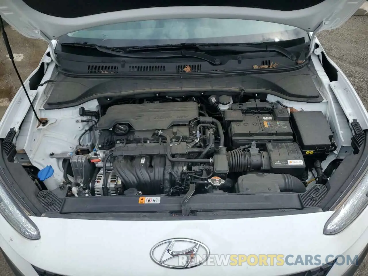 12 fotografías del automóvil dañado KM8K2CAB2PU035920 HYUNDAI KONA 2023