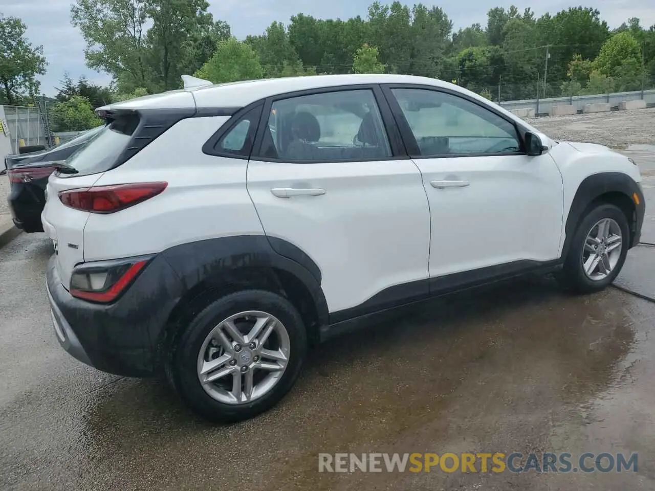 3 fotografías del automóvil dañado KM8K2CAB2PU035920 HYUNDAI KONA 2023