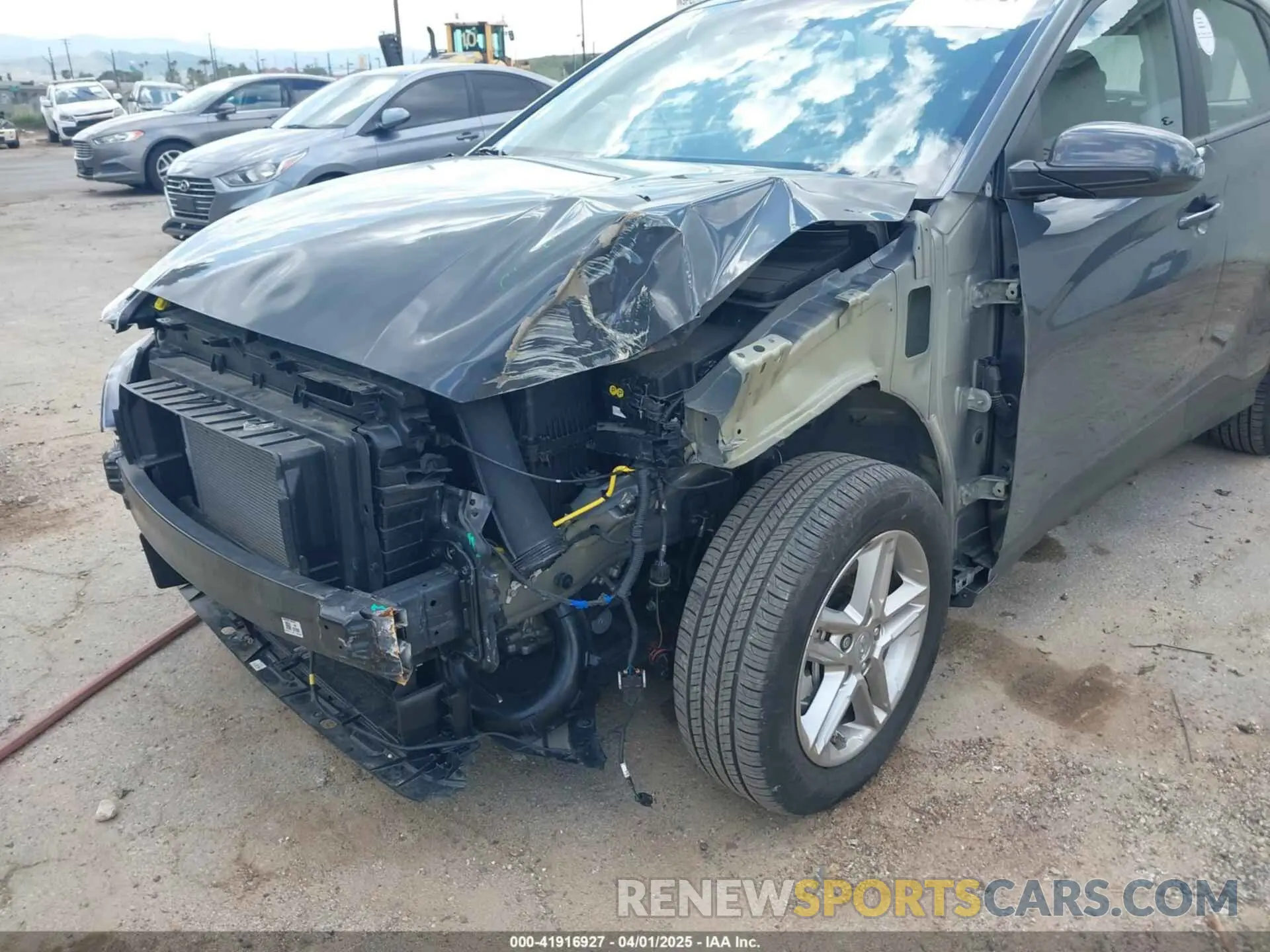 6 fotografías del automóvil dañado KM8K2CAB6PU048024 HYUNDAI KONA 2023
