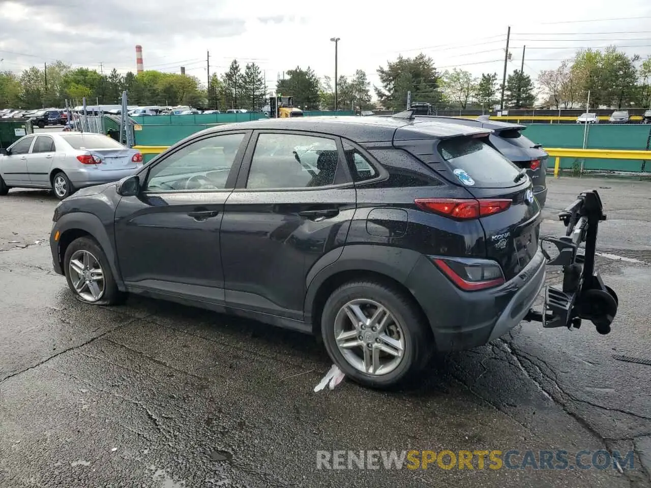 2 fotografías del automóvil dañado KM8K2CAB9PU930093 HYUNDAI KONA 2023