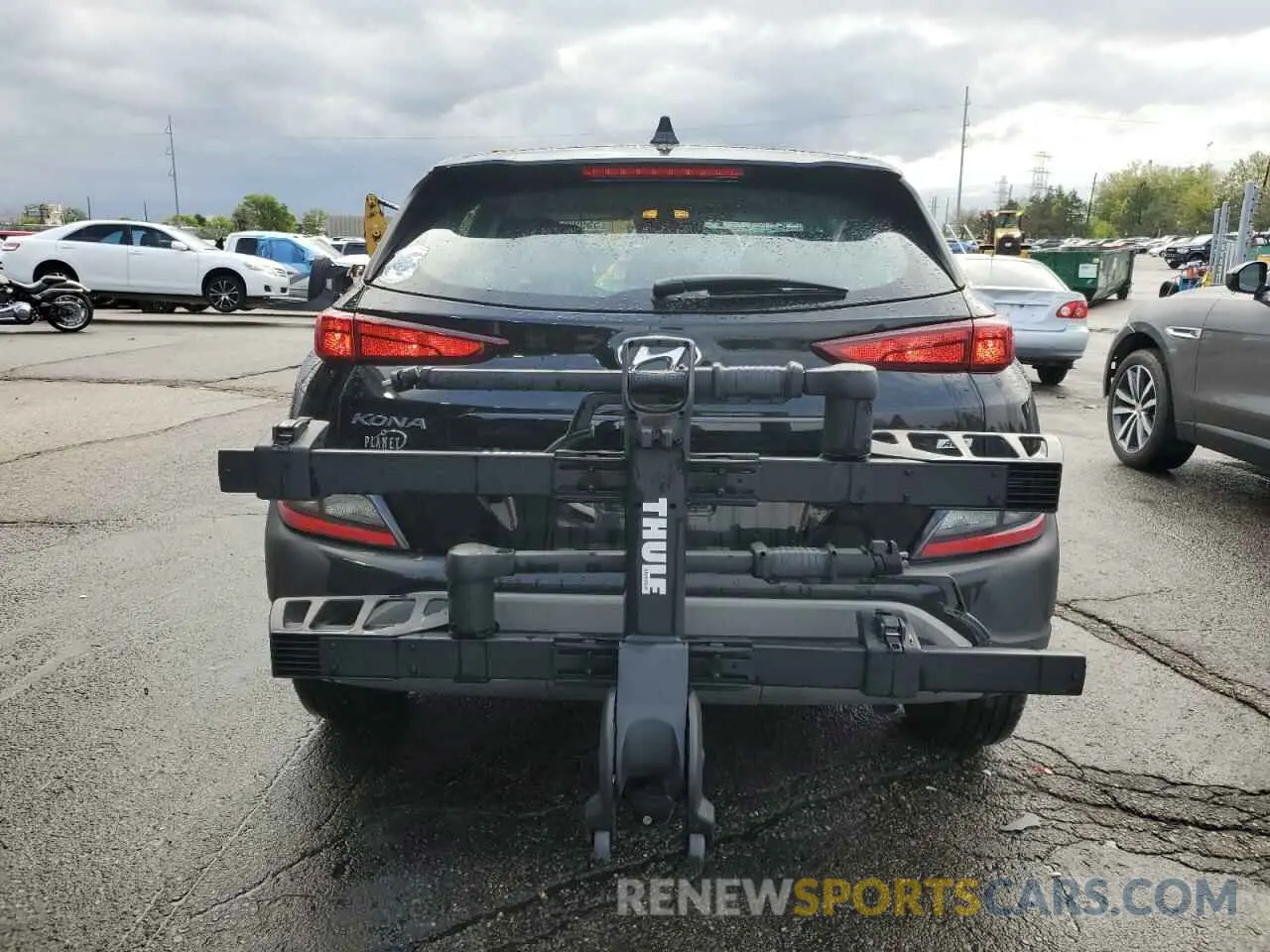 6 fotografías del automóvil dañado KM8K2CAB9PU930093 HYUNDAI KONA 2023