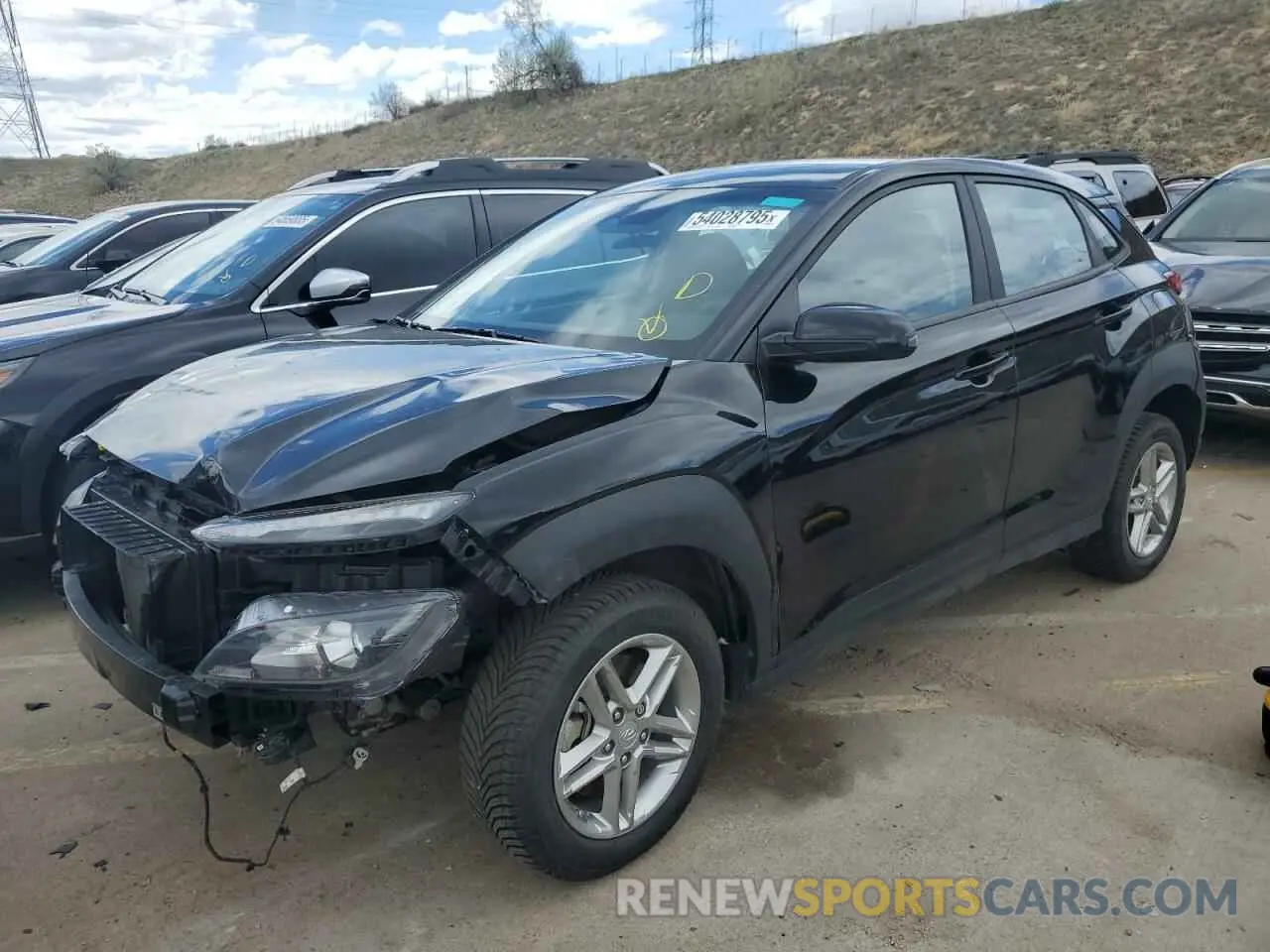 1 fotografías del automóvil dañado KM8K2CAB9PU989287 HYUNDAI KONA 2023