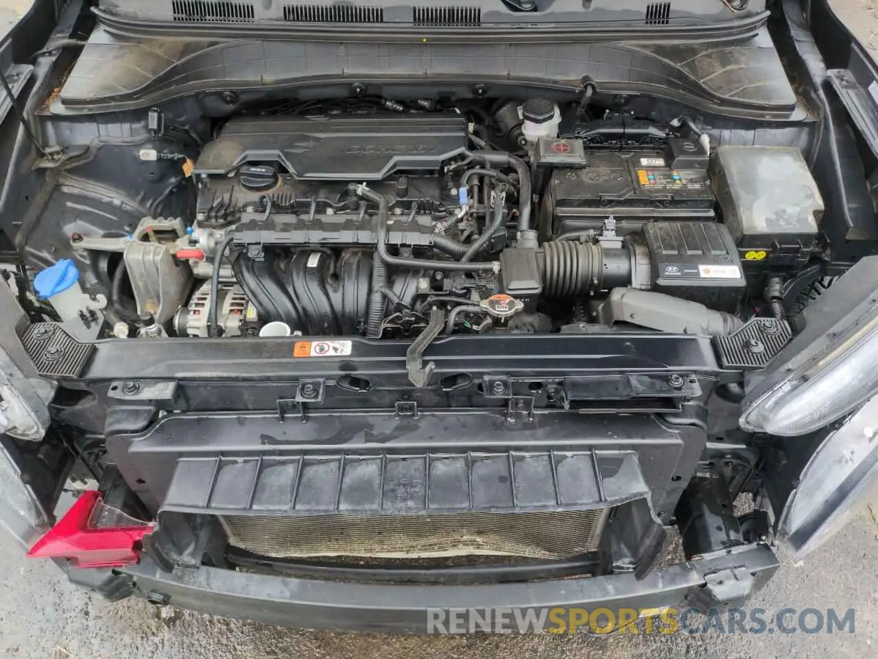 12 fotografías del automóvil dañado KM8K2CAB9PU989287 HYUNDAI KONA 2023