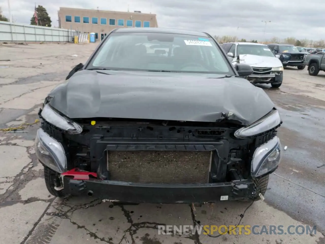 5 fotografías del automóvil dañado KM8K2CAB9PU989287 HYUNDAI KONA 2023
