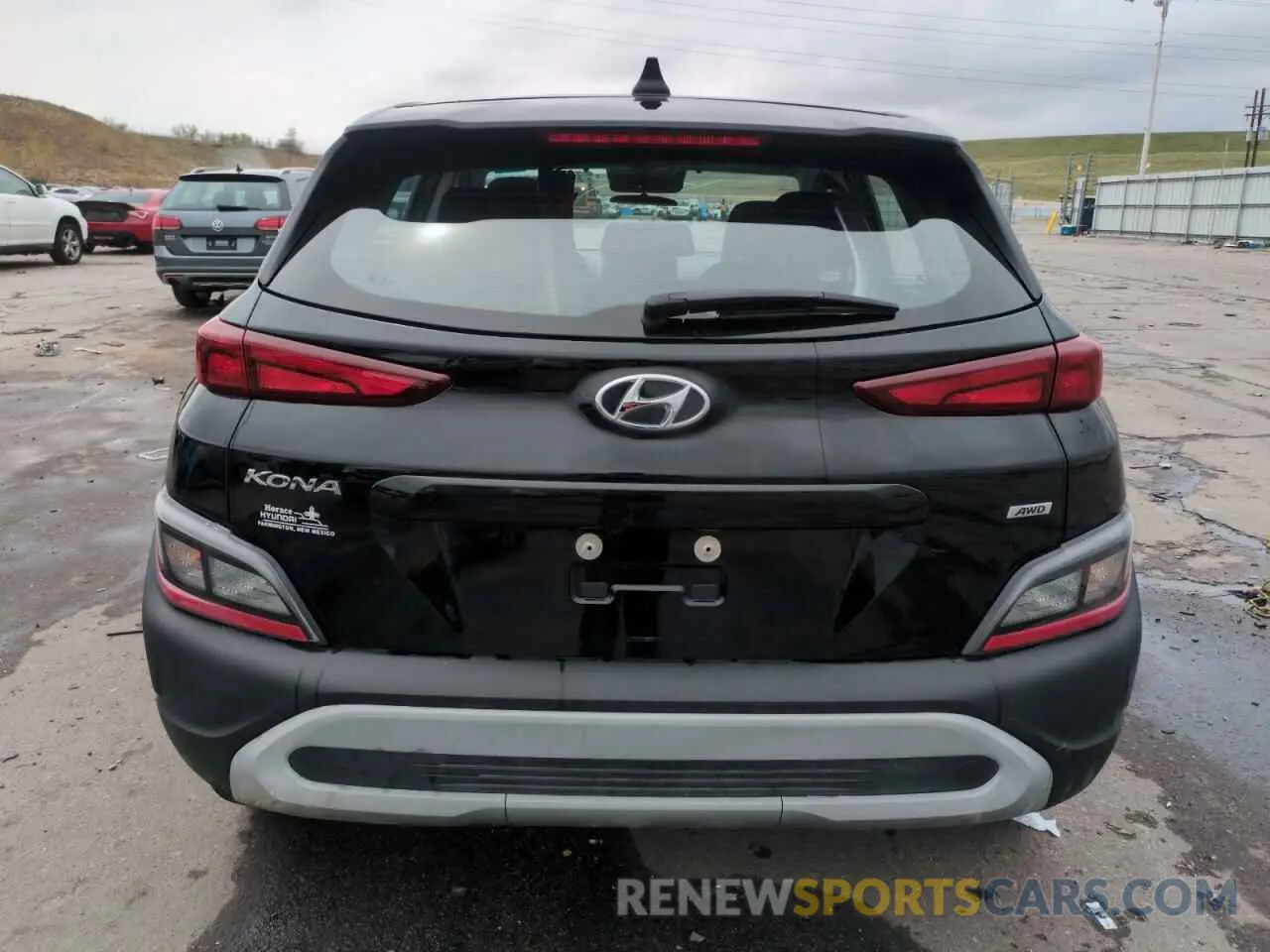 6 fotografías del automóvil dañado KM8K2CAB9PU989287 HYUNDAI KONA 2023