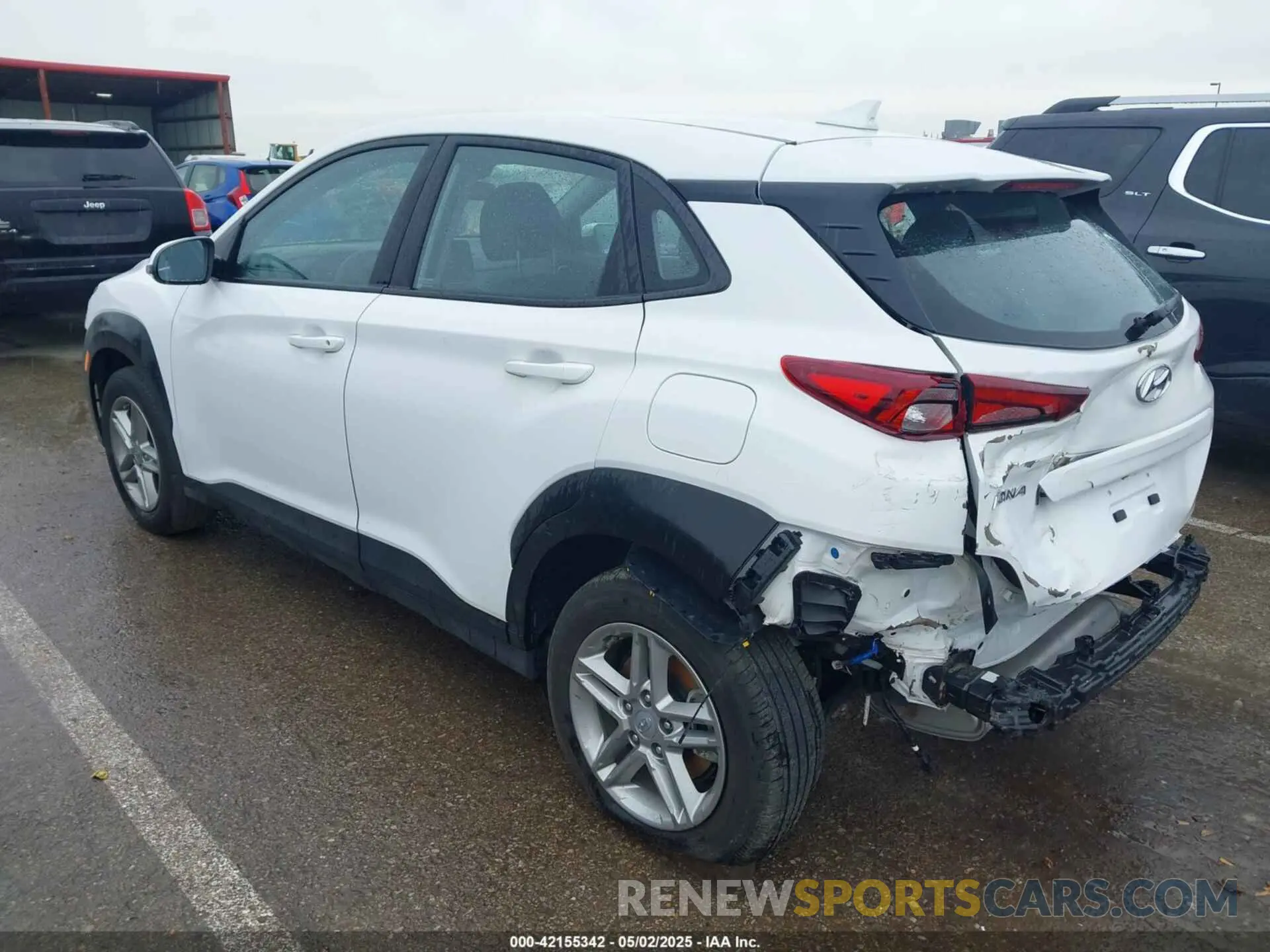 3 fotografías del automóvil dañado KM8K2CABXPU058703 HYUNDAI KONA 2023