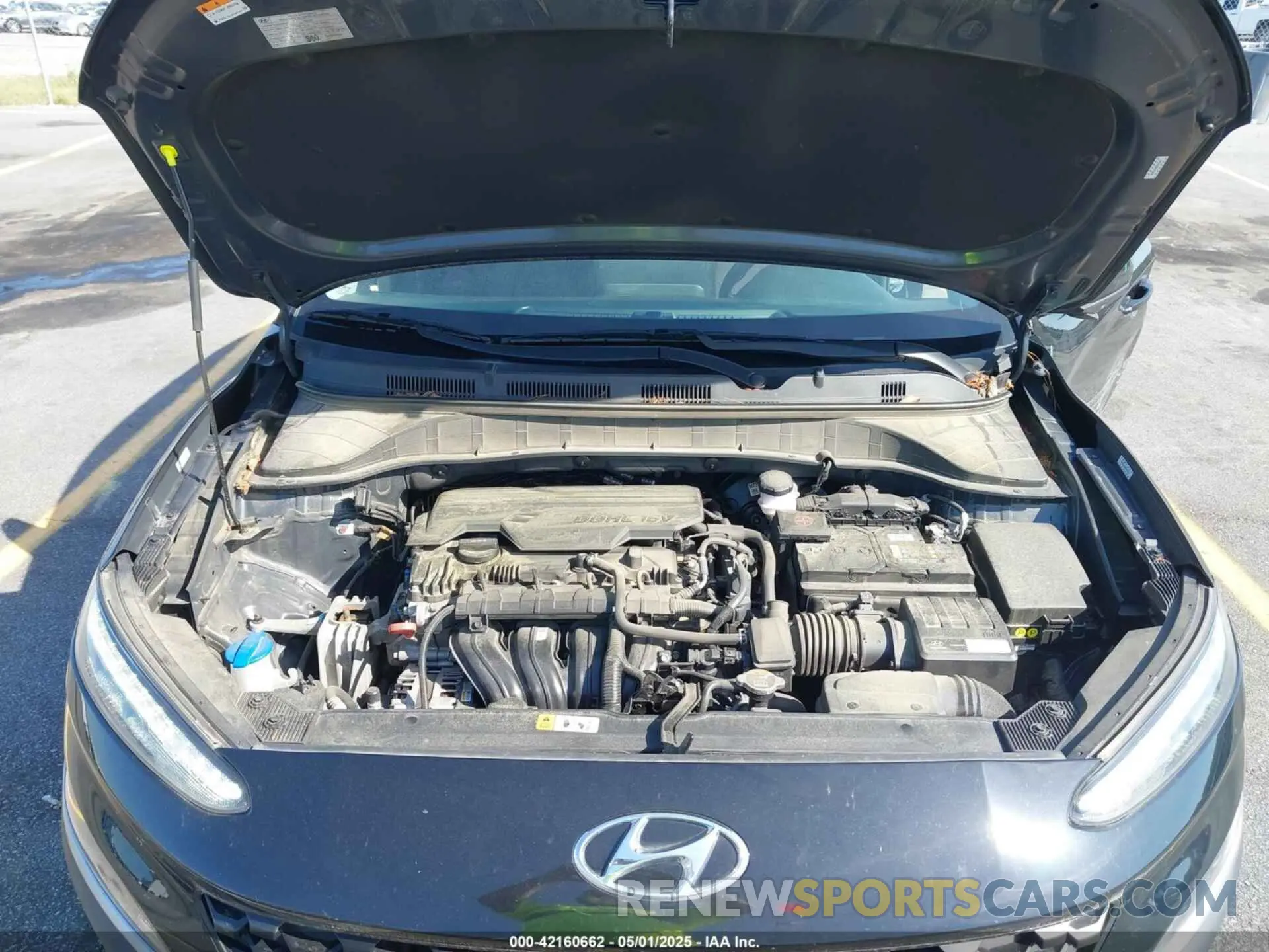 10 fotografías del automóvil dañado KM8K32AB0PU936064 HYUNDAI KONA 2023