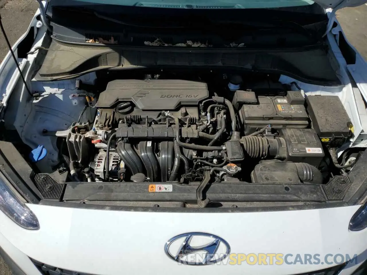 11 fotografías del automóvil dañado KM8K32AB2PU976324 HYUNDAI KONA 2023