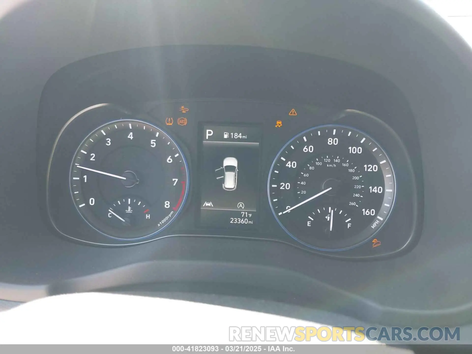 7 fotografías del automóvil dañado KM8K32AB8PU960824 HYUNDAI KONA 2023