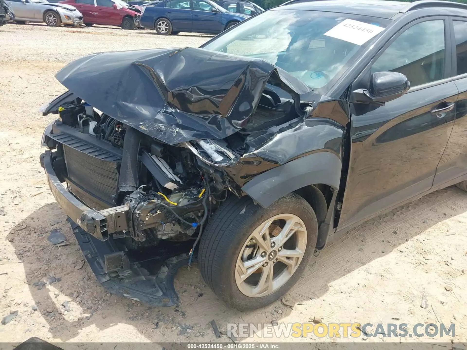 6 fotografías del automóvil dañado KM8K32ABXPU962963 HYUNDAI KONA 2023