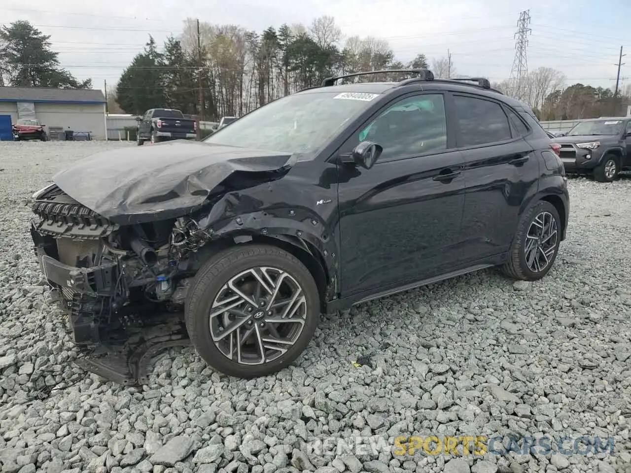 1 fotografías del automóvil dañado KM8K33A32PU994188 HYUNDAI KONA 2023