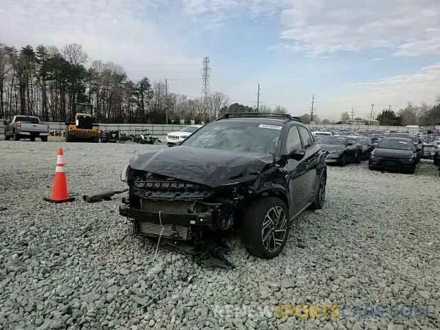 12 fotografías del automóvil dañado KM8K33A32PU994188 HYUNDAI KONA 2023