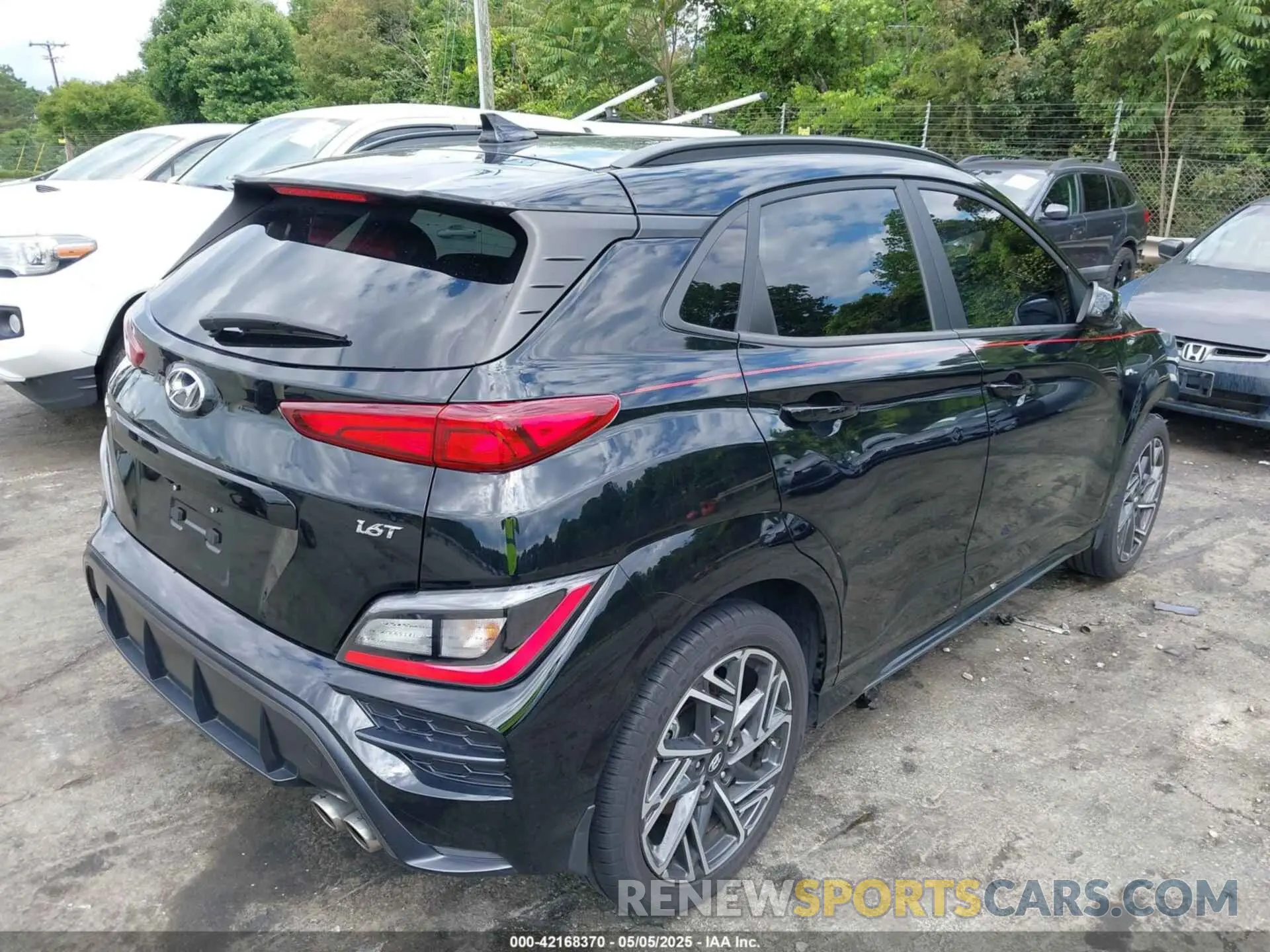 4 fotografías del automóvil dañado KM8K33A35PU002013 HYUNDAI KONA 2023