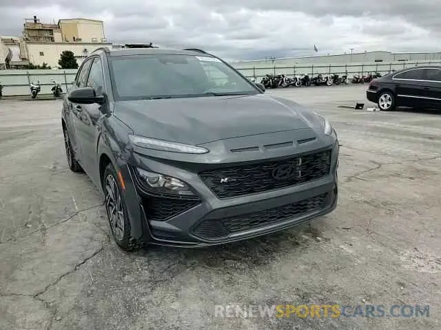14 fotografías del automóvil dañado KM8K33A36PU023422 HYUNDAI KONA 2023