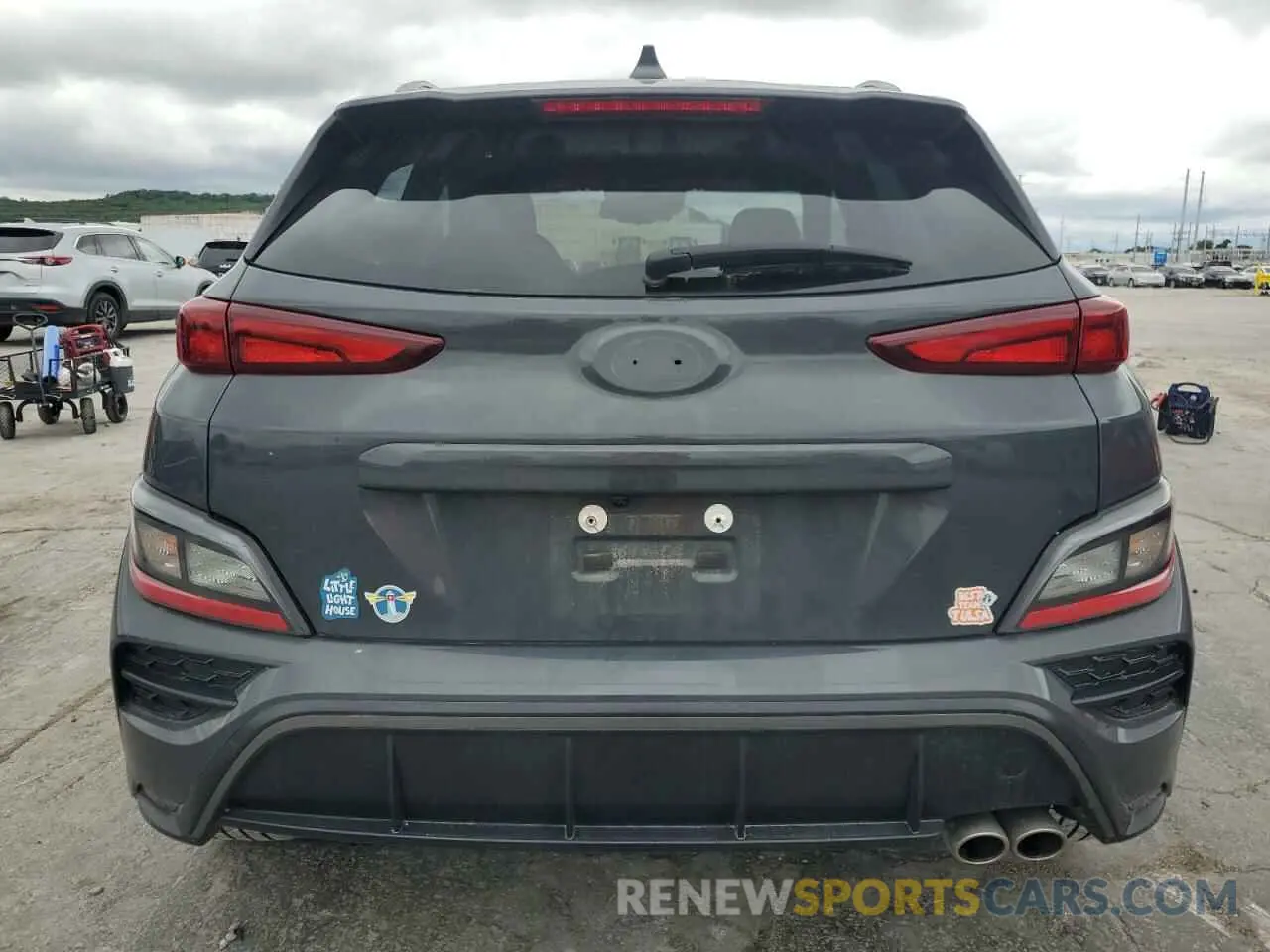 6 fotografías del automóvil dañado KM8K33A36PU023422 HYUNDAI KONA 2023