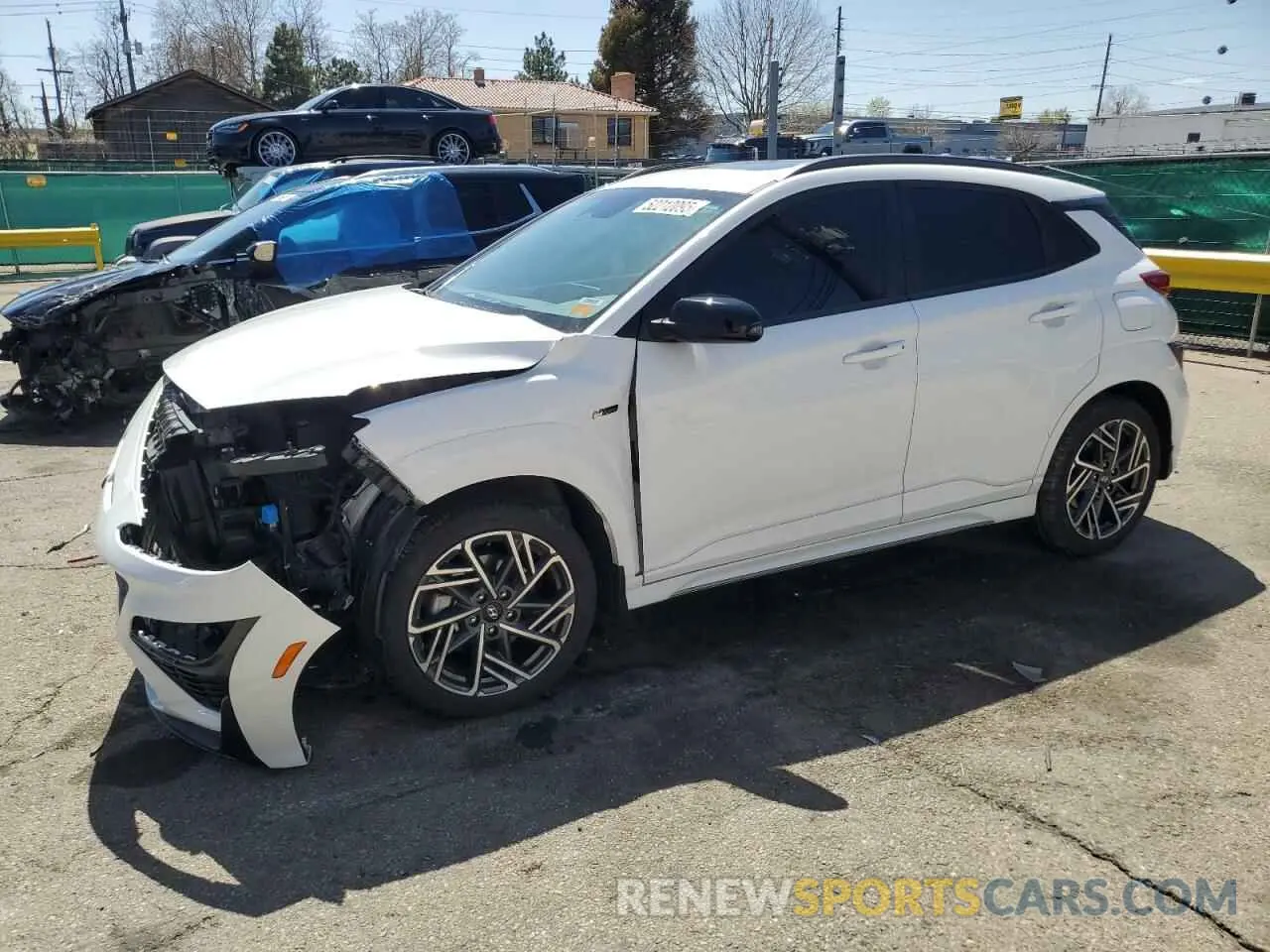 1 fotografías del automóvil dañado KM8K33A37PU020206 HYUNDAI KONA 2023