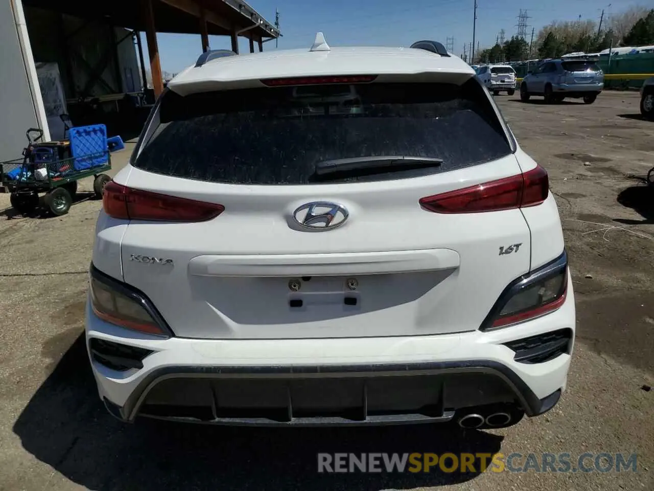 6 fotografías del automóvil dañado KM8K33A37PU020206 HYUNDAI KONA 2023