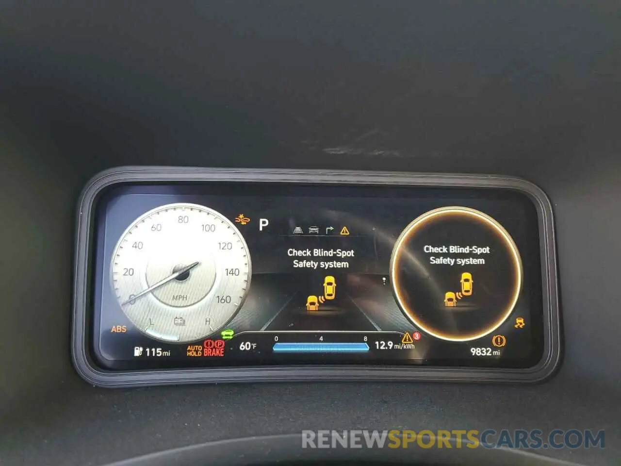 9 fotografías del automóvil dañado KM8K33AG1PU165566 HYUNDAI KONA 2023