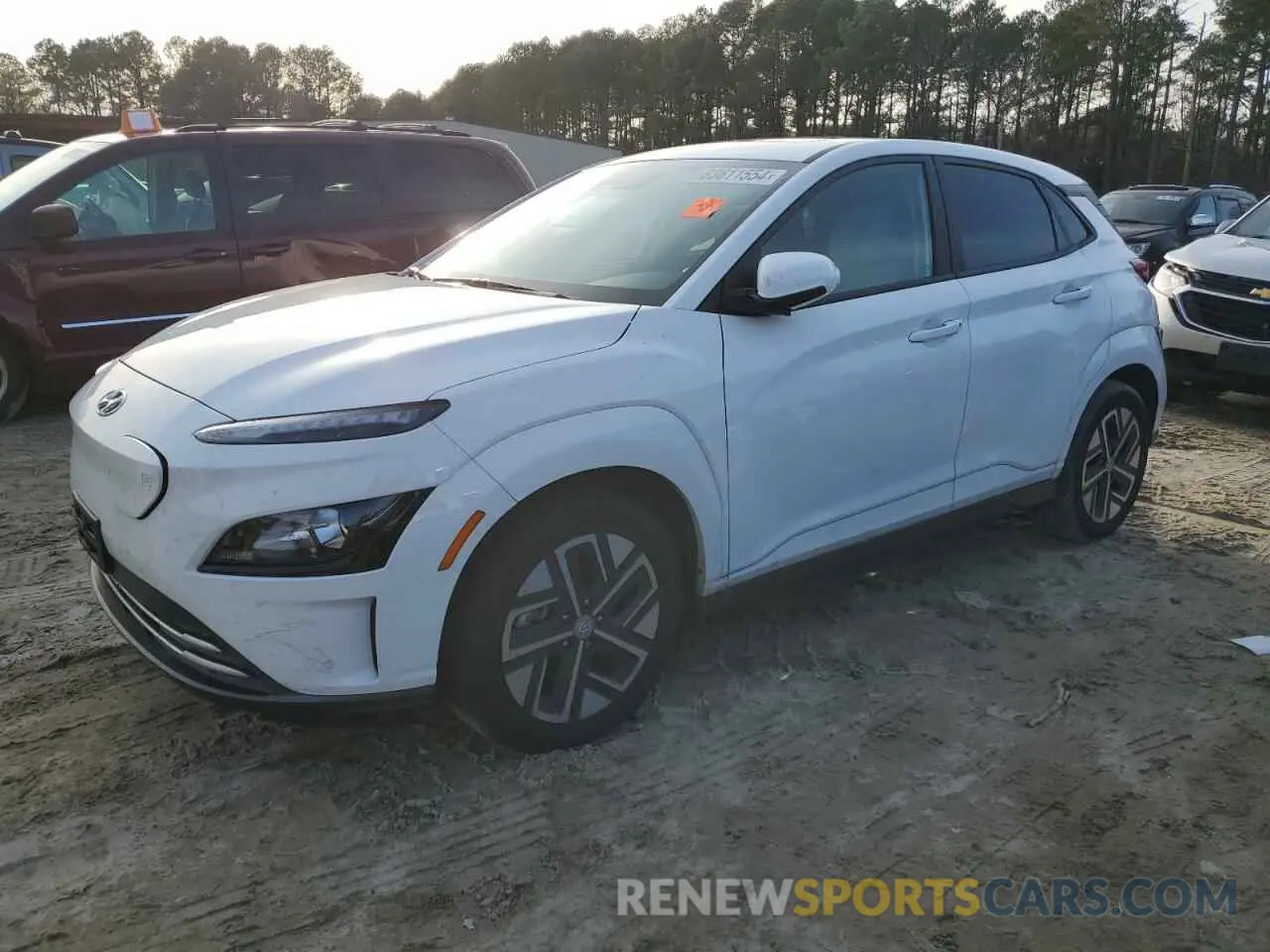 1 fotografías del automóvil dañado KM8K33AG2PU165785 HYUNDAI KONA 2023