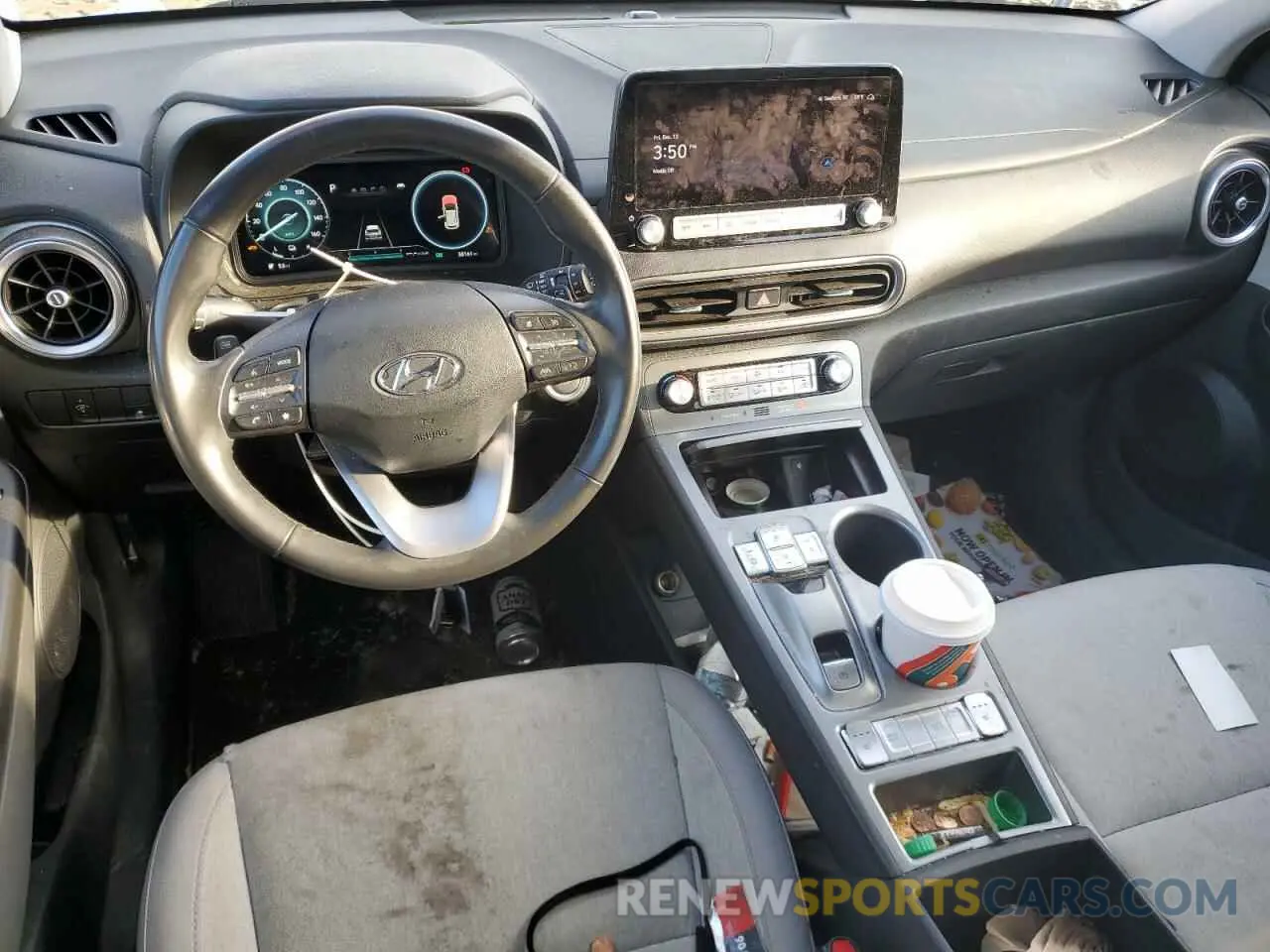 8 fotografías del automóvil dañado KM8K33AG2PU165785 HYUNDAI KONA 2023