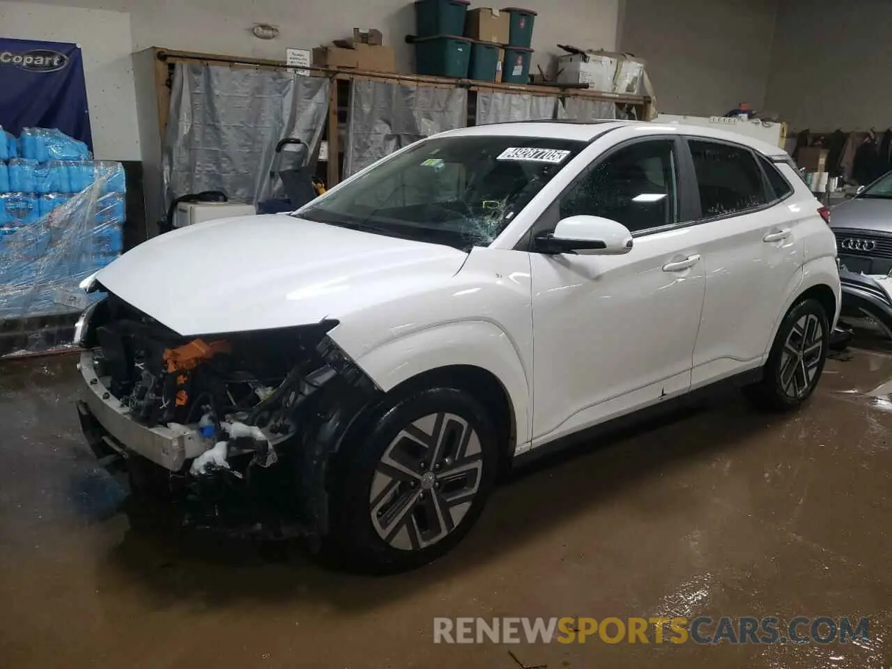 1 fotografías del automóvil dañado KM8K33AG2PU182571 HYUNDAI KONA 2023