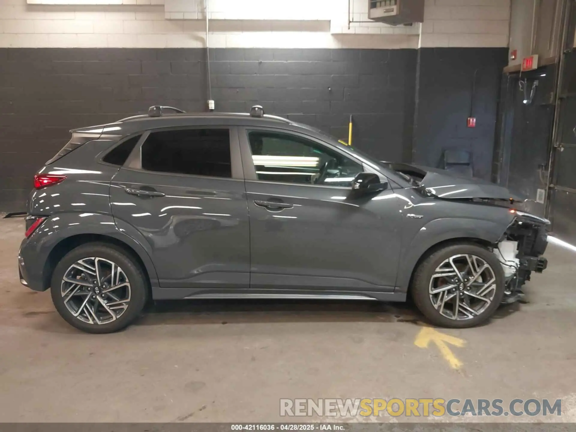 13 fotografías del automóvil dañado KM8K3CA31PU005264 HYUNDAI KONA 2023