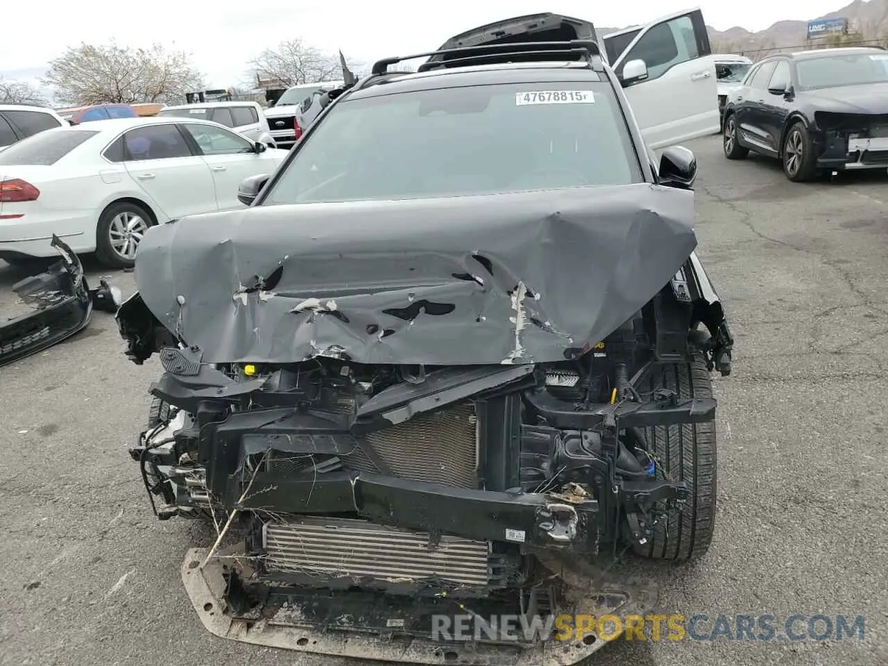 5 fotografías del automóvil dañado KM8K3CA32PU009565 HYUNDAI KONA 2023