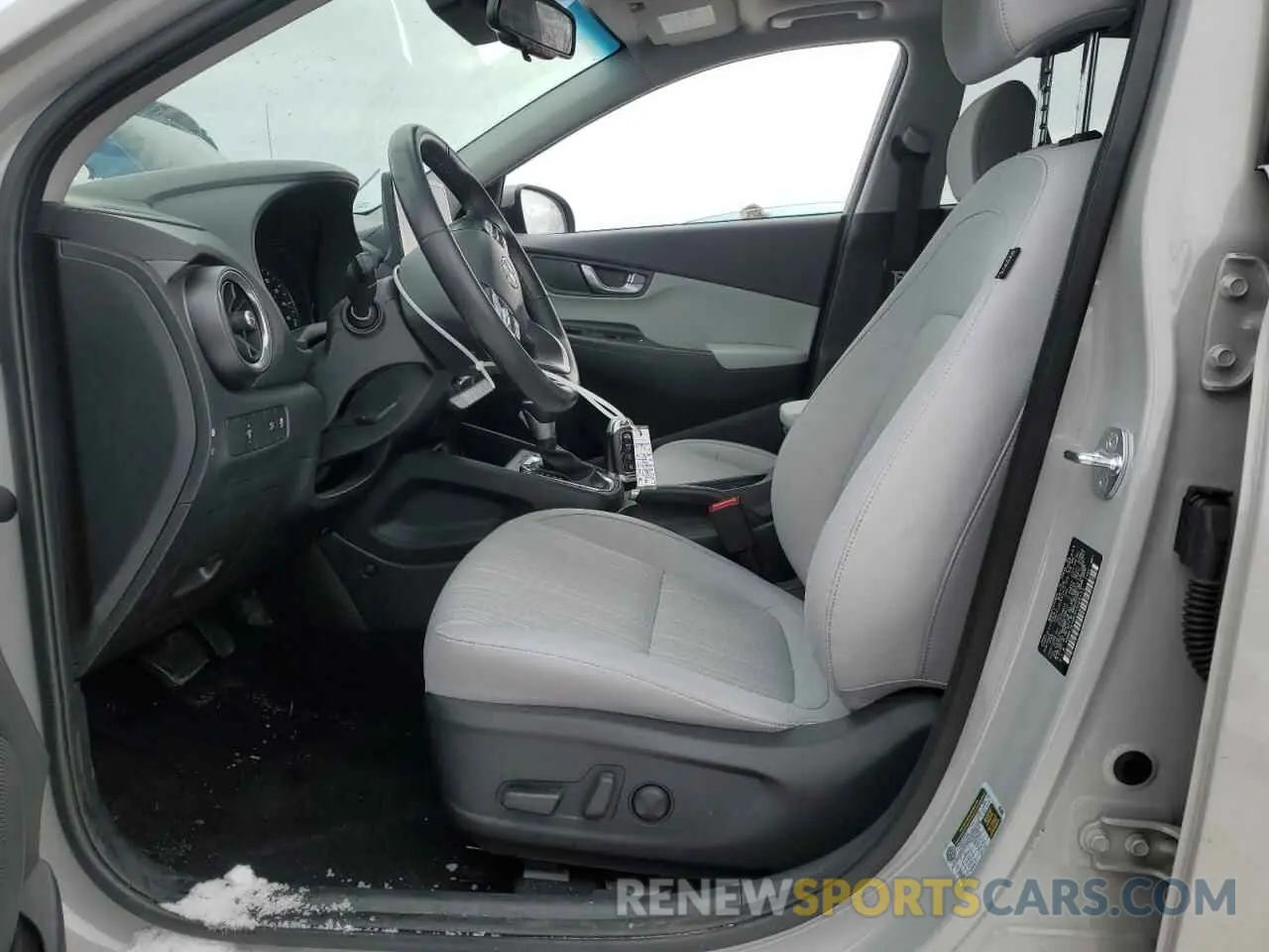 7 fotografías del automóvil dañado KM8K3CAB0PU025173 HYUNDAI KONA 2023