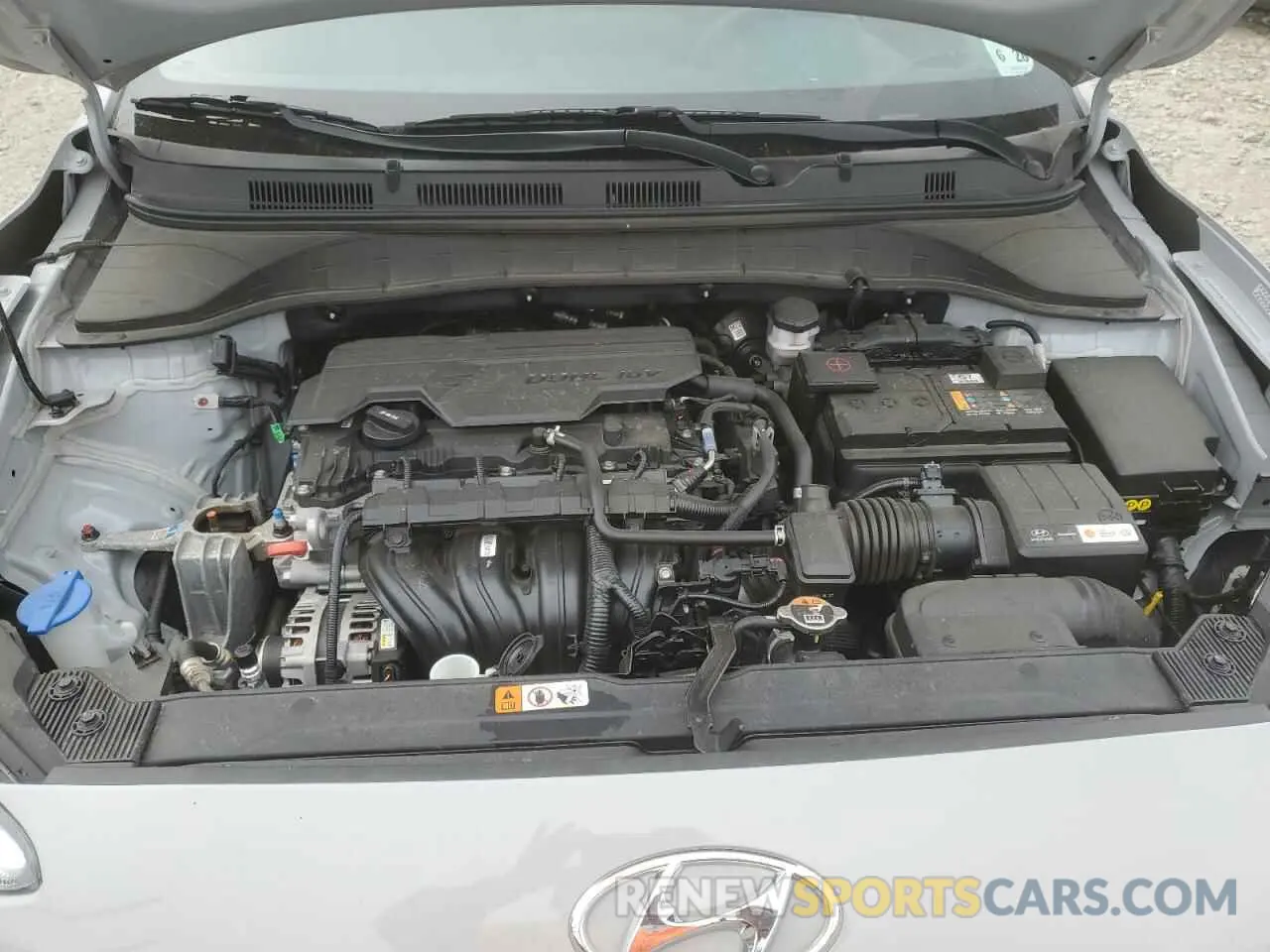 12 fotografías del automóvil dañado KM8K3CAB1PU044766 HYUNDAI KONA 2023