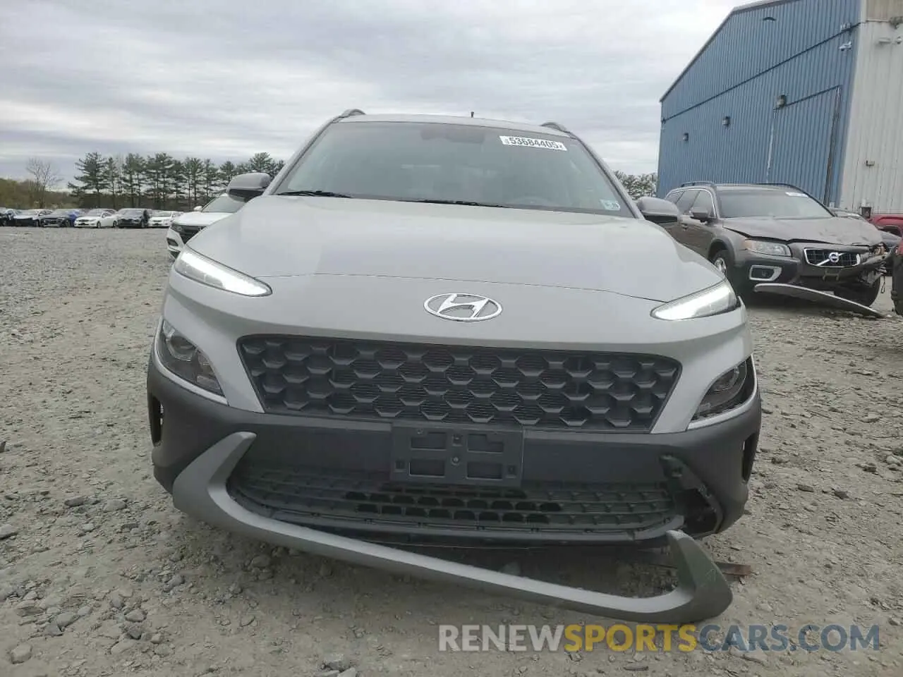 5 fotografías del automóvil dañado KM8K3CAB1PU044766 HYUNDAI KONA 2023