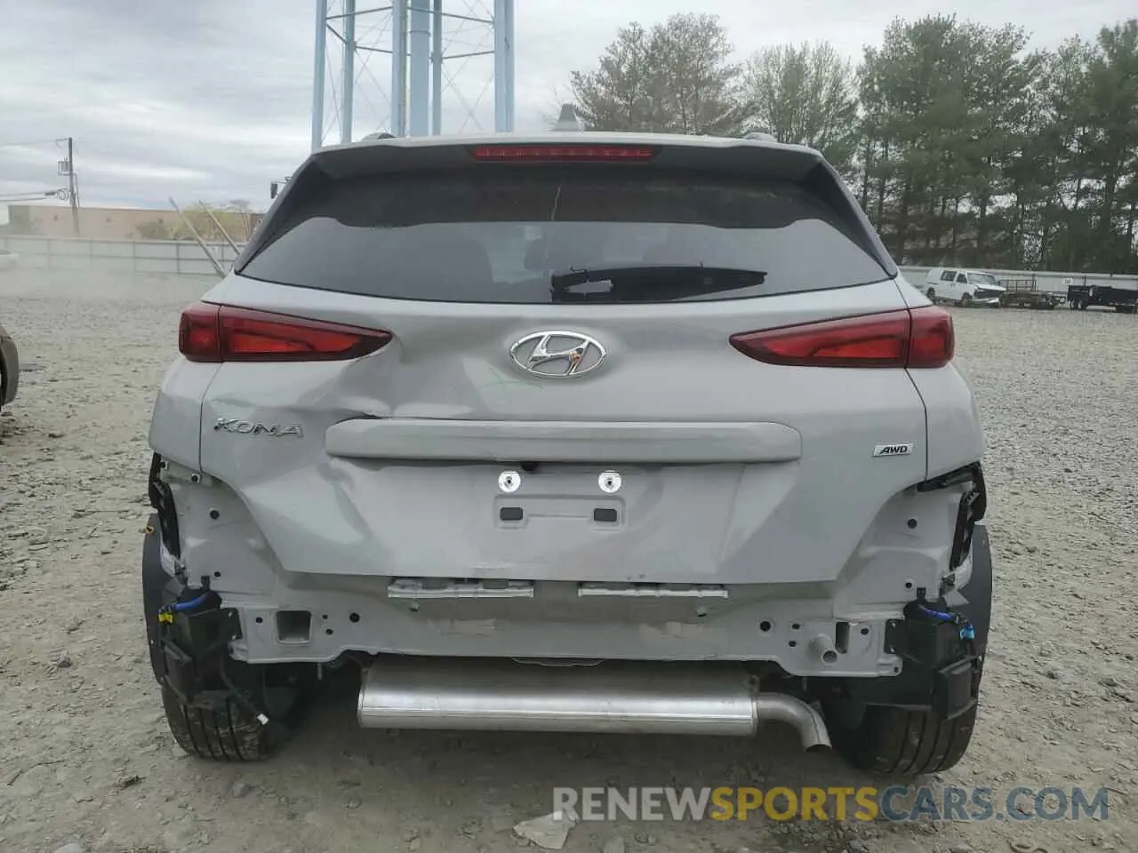 6 fotografías del automóvil dañado KM8K3CAB1PU044766 HYUNDAI KONA 2023